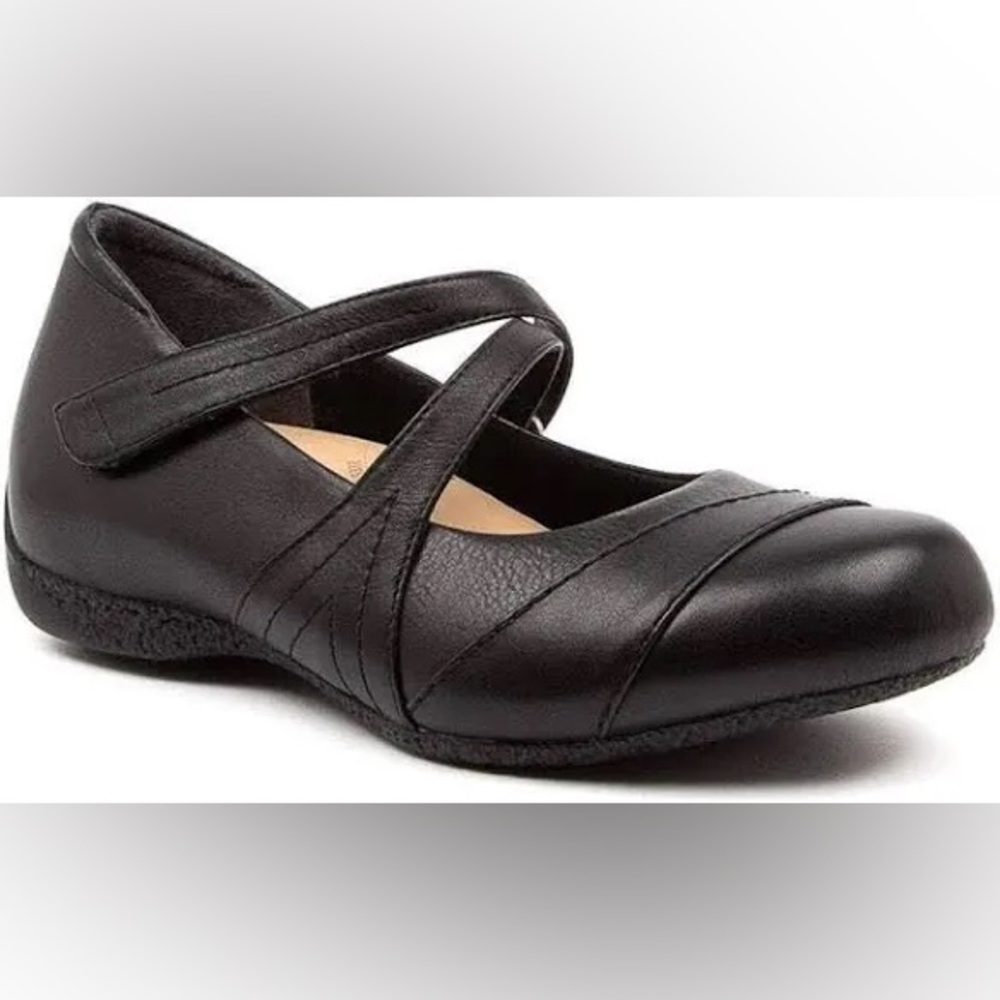Ziera Black XRAY Mary Jane Leather Comfort Shoes w/ Box Size 40.5 / US 10